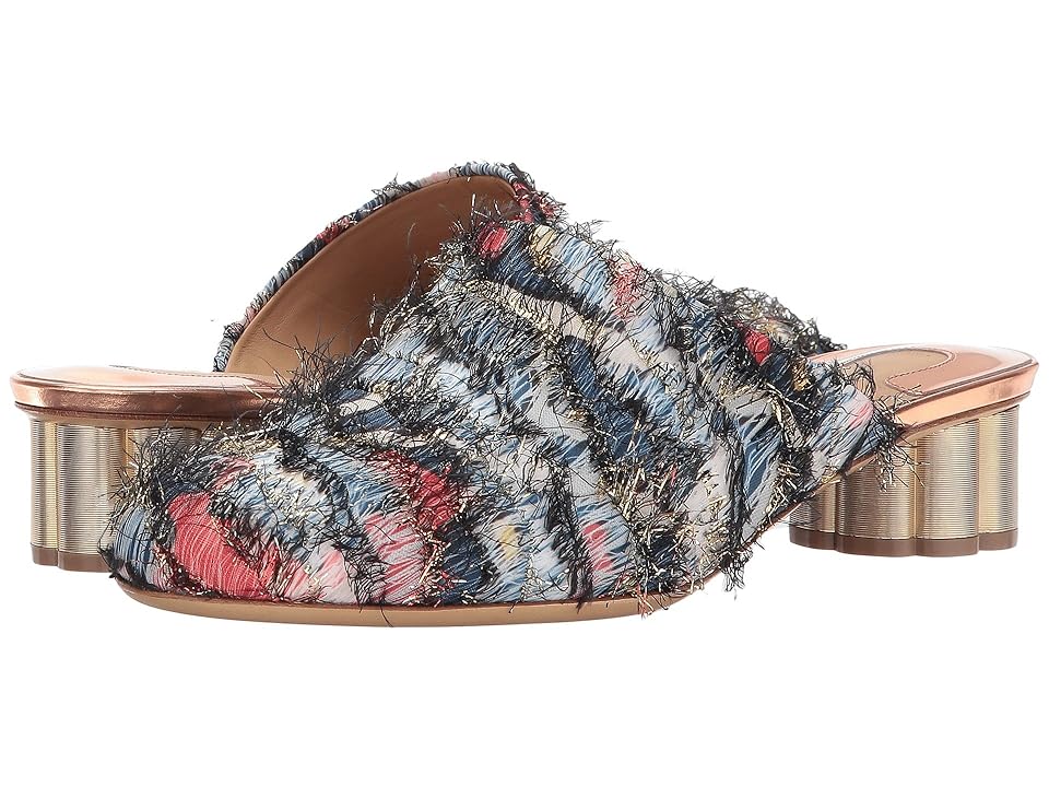 

Salvatore Ferragamo Livorno 1 (Multicolor Jacquard Fringe) Women's Shoes