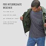 Alpha Industries Men's CWU 45-P Flight Jacket (M, Sage)
