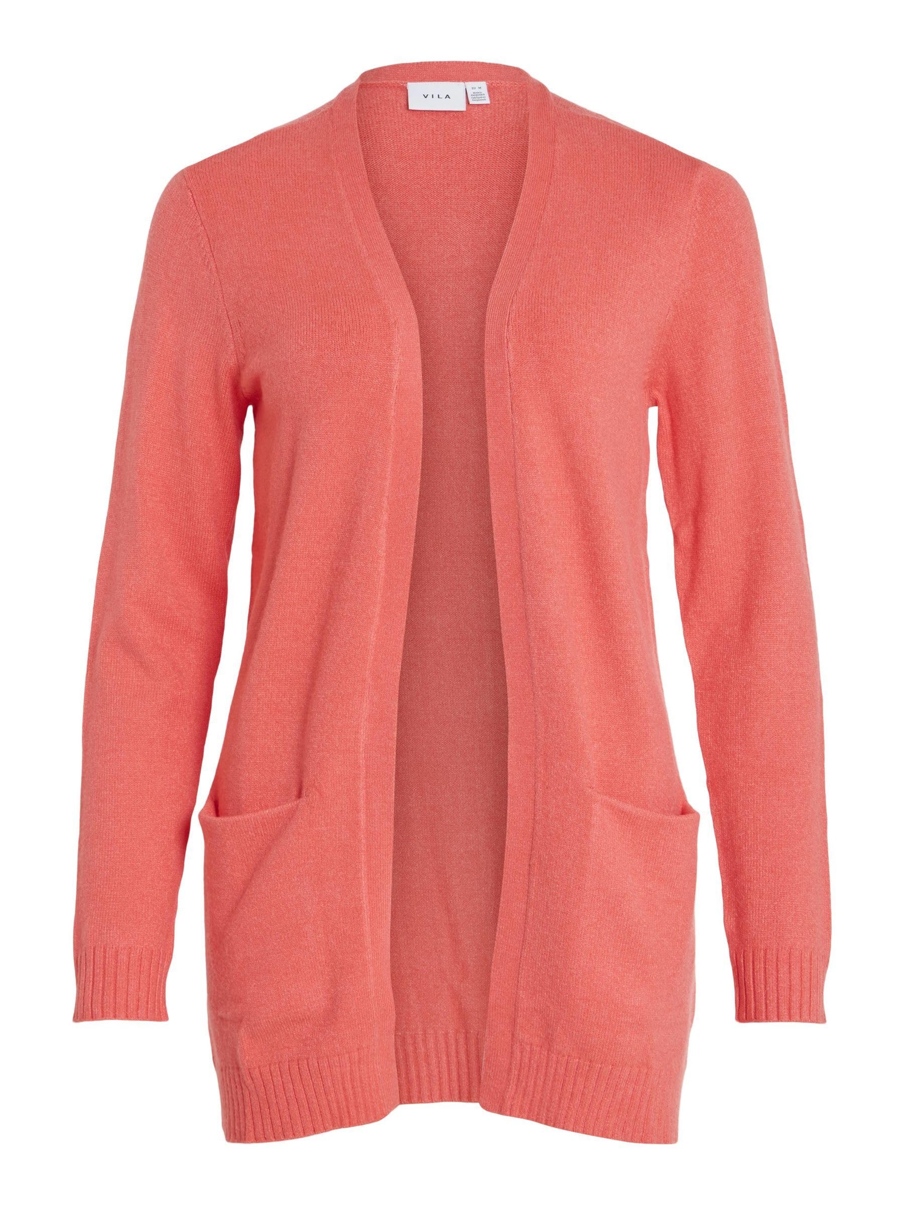 Vila Women's Dubarry Viril Open L/S Knit Cardigan Noos, Xs