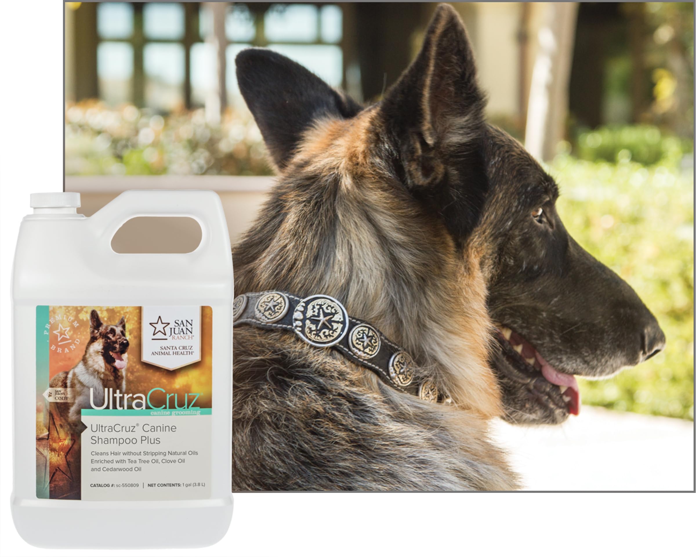 UltraCruz® Shampoo Canino Plus per cani, 1 gallone