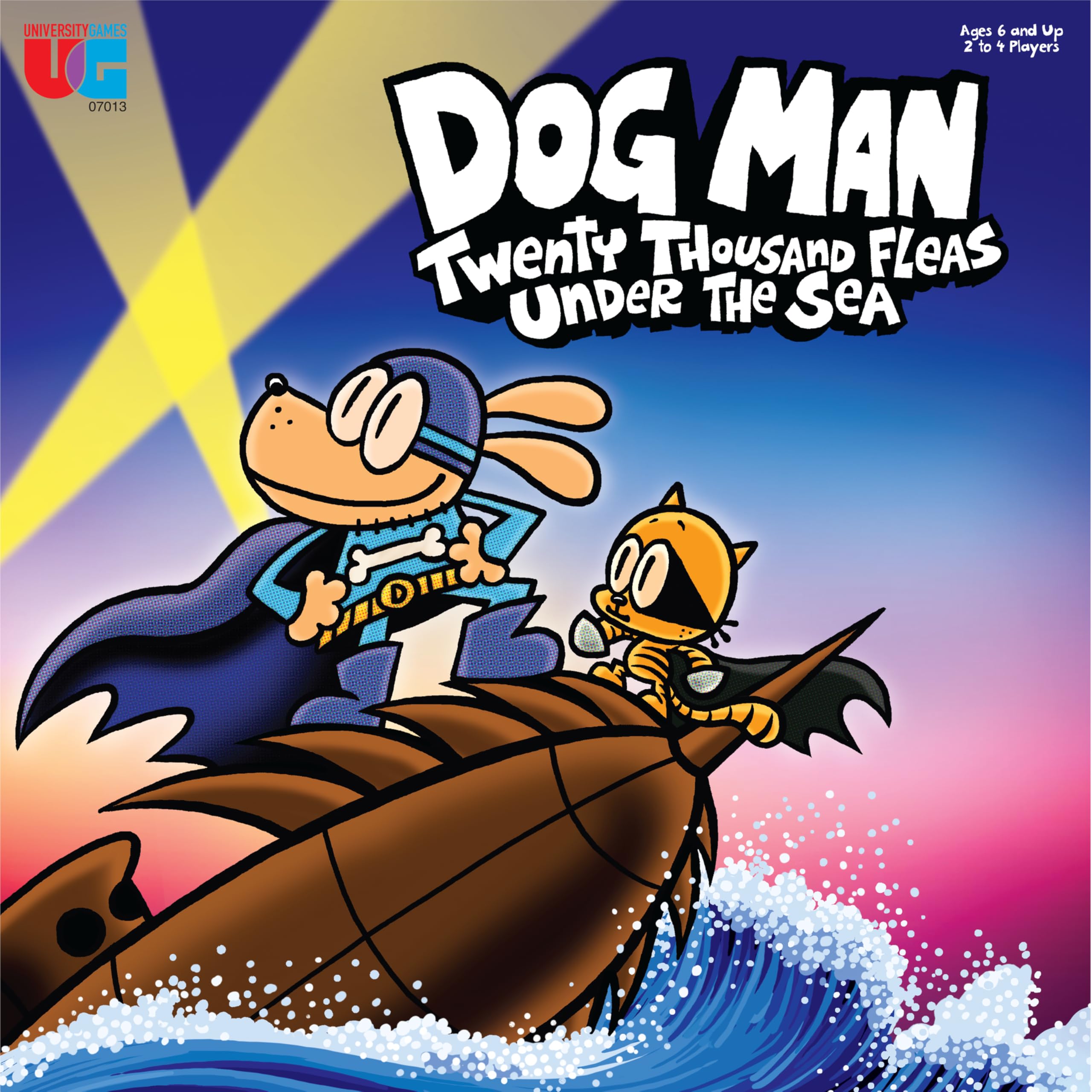 University Games Gioco Dog Man Ventimila pulci sotto il mare
