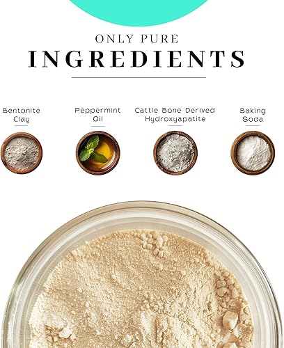 Miniatura 10 de Vanmans Miracle Dooth Powder (2 oz) - Paquete de 2 - Polvo de limpieza de dientes con carbón de coco, polvo de cáscara de huevo y más - Polvo de