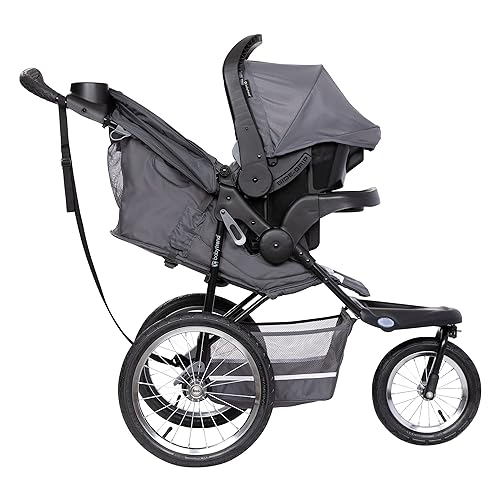 Miniatura 4 de Baby Trend Expedition Jogger Sistema de viaje con asiento de auto EZ-Lift para bebé, Gris Dash