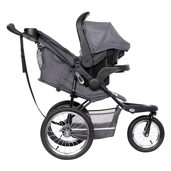 Baby Trend Expedition Jogger Travel System with EZ-LiftTM Infant Car Seat, Dash Grey