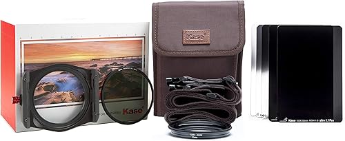 Kase K9 Slim 0.043 in Wolverine a prueba de golpes 3.937 in 6 filtros maestro kit de soporte magnético 2.638 in 2.835 in 3.031 in 3.228 in vidrio