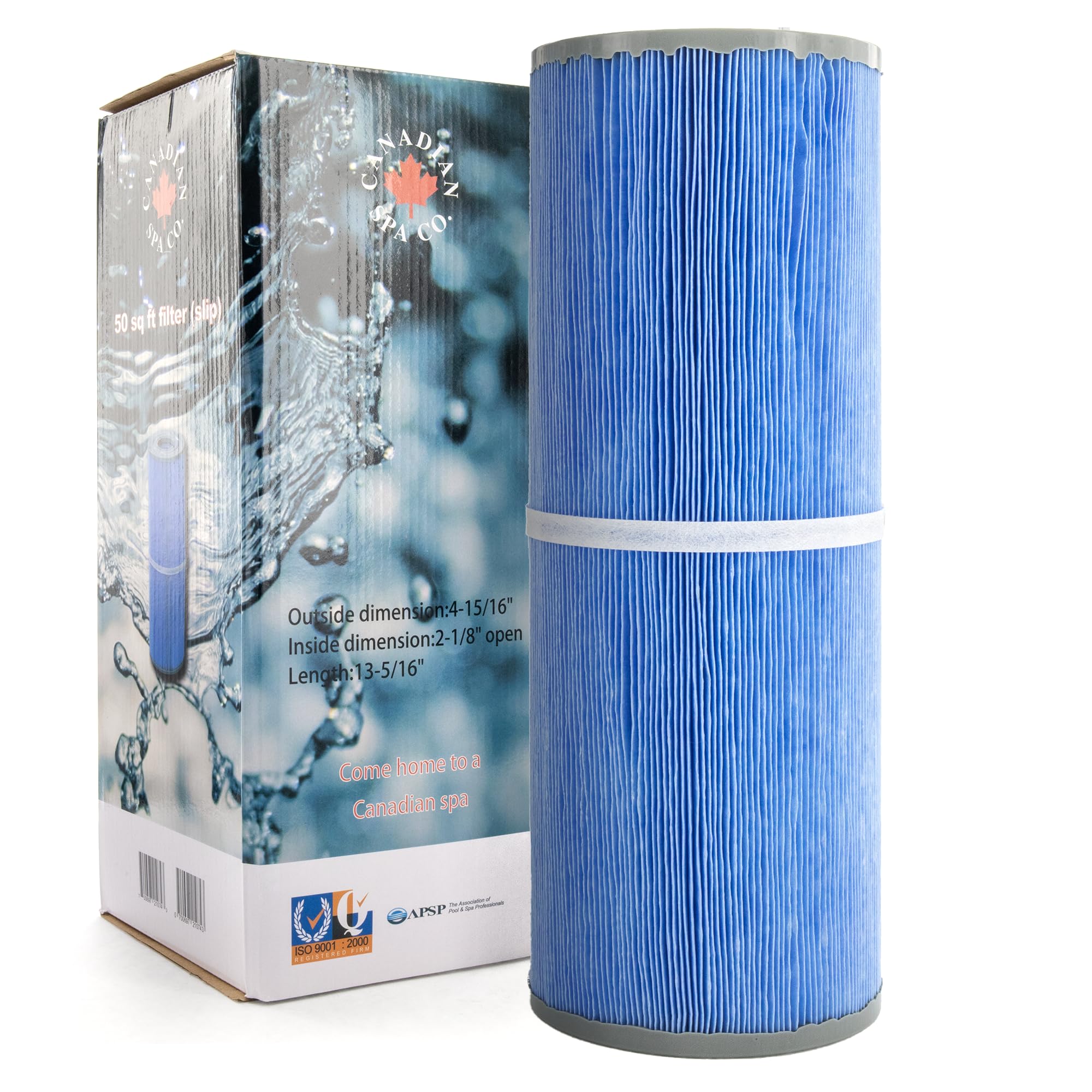CANADIAN SPA CO. Hot Tub Filter, Replacement Filter for Pleatco PRB50-IN, Unicel C-4950, Filbur FC-2390, Darlly SC706, RTL-50, 03FIL1600 or R173434, Hot Tub Accessories