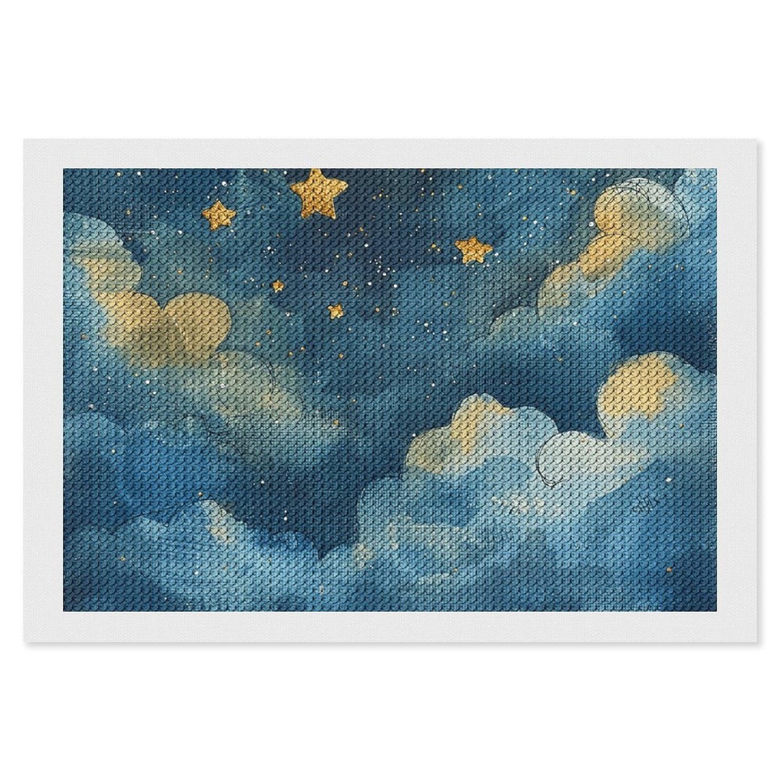 Unique Scenery Images Diamond Art Kits for Adults, DIY 5D Diamonds Painting Kits for Beginner, Round Full Drill Diamond Dots Painting, 8"x12" Diamonds Pictures Gem Art and Crafts Wall Decor