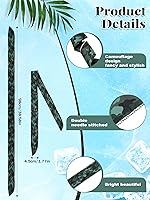 Vista 2 de Janmercy 10 unidades de teñido anudado para el cuello, bufandas refrescantes, bandanas de hielo de verano para hombres y mujeres, camping, correr