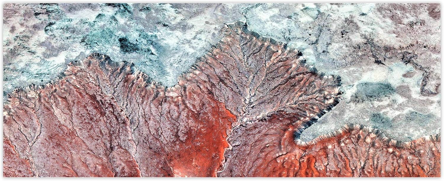 Design glass backsplash - Tempered Glass splashback Textures Series BBS10A: