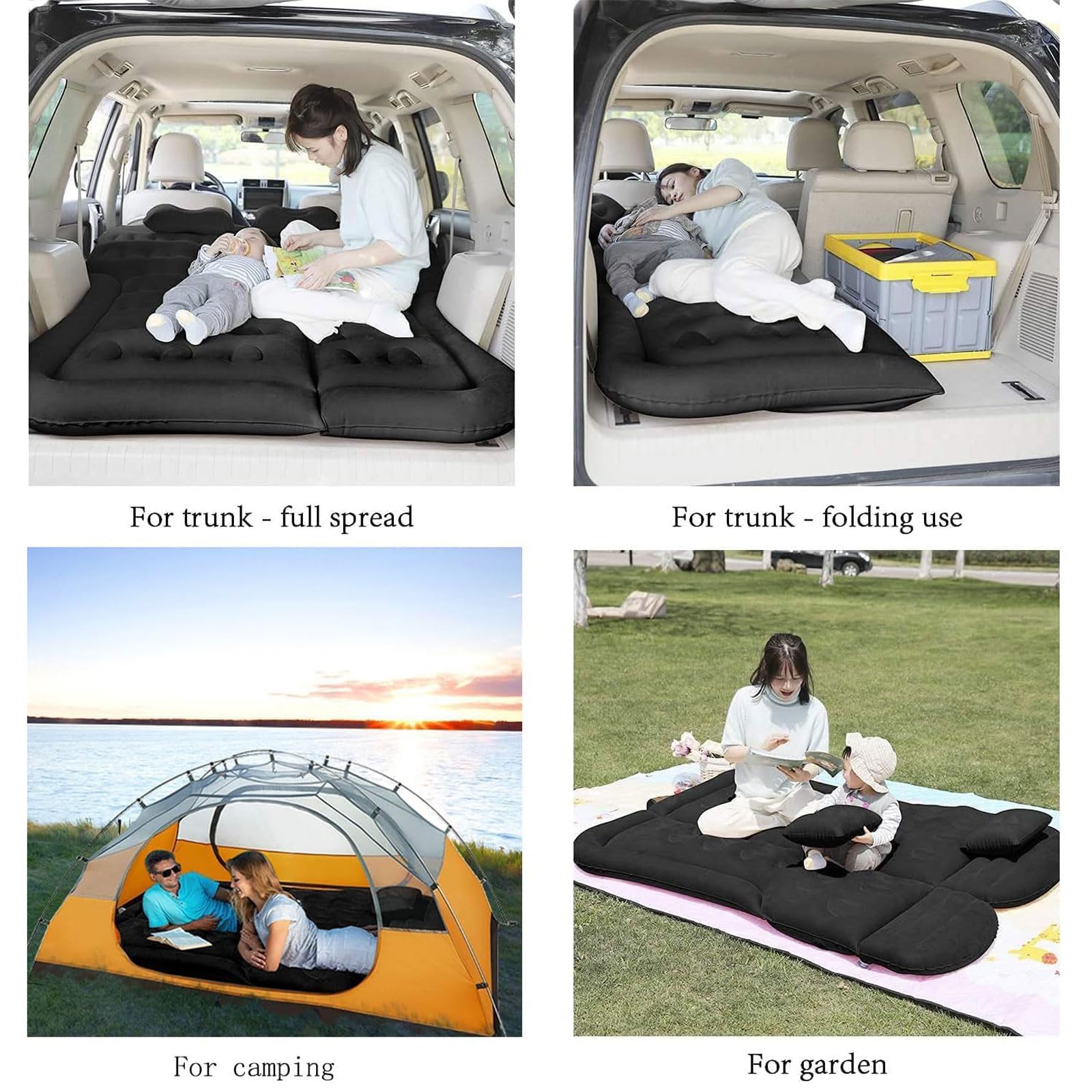 Materassi Ad Aria per Vauxhall Insignia Country Tourer 2013 2014 2015 2016 2017, Letto Gonfiabile Portatile con Pompa Ad Aria, per Campeggio/Viaggio/attività All'aperto,C