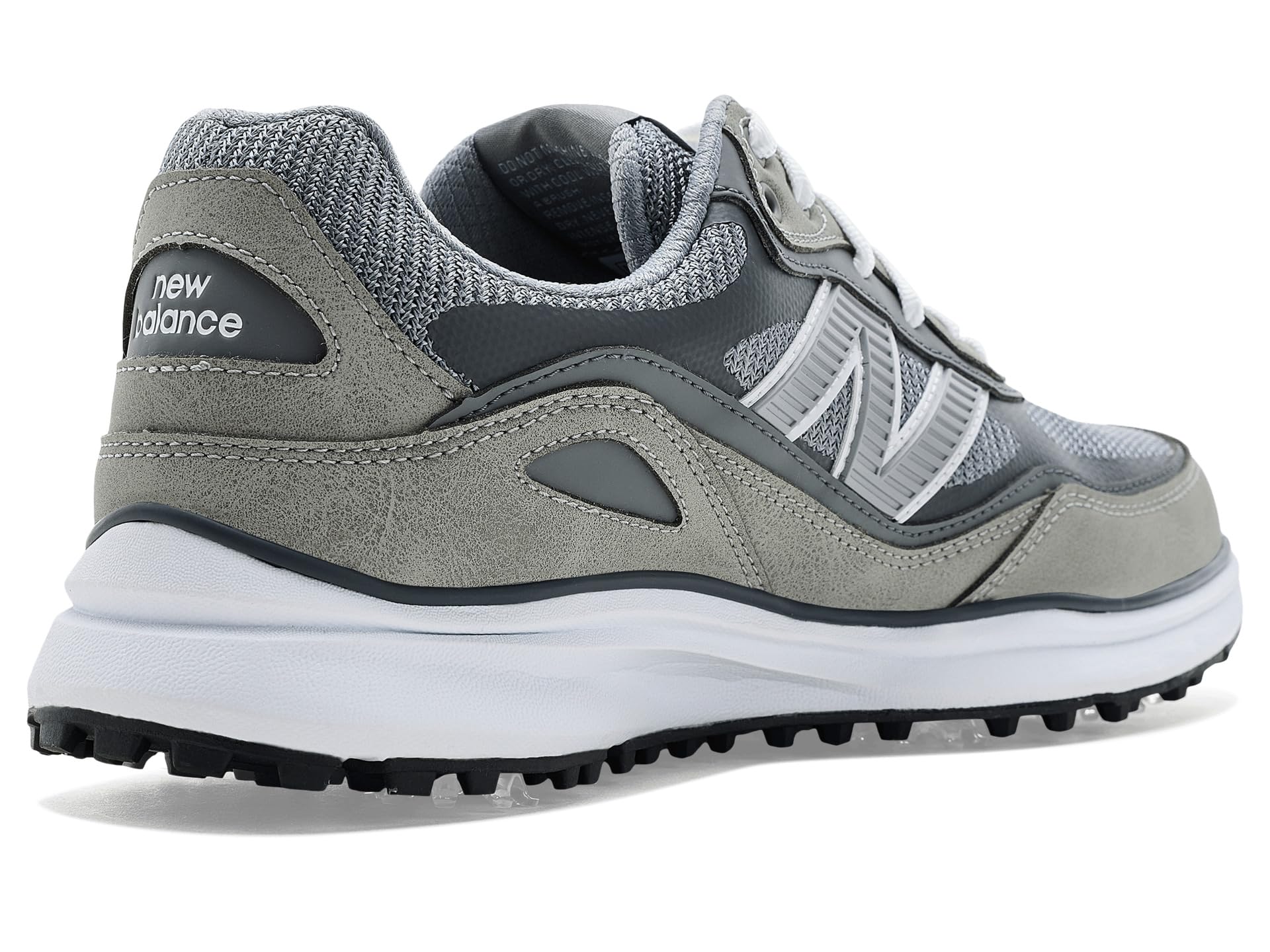 New Balance Zapato de Golf para Hombre, Gris, 9 Wide
