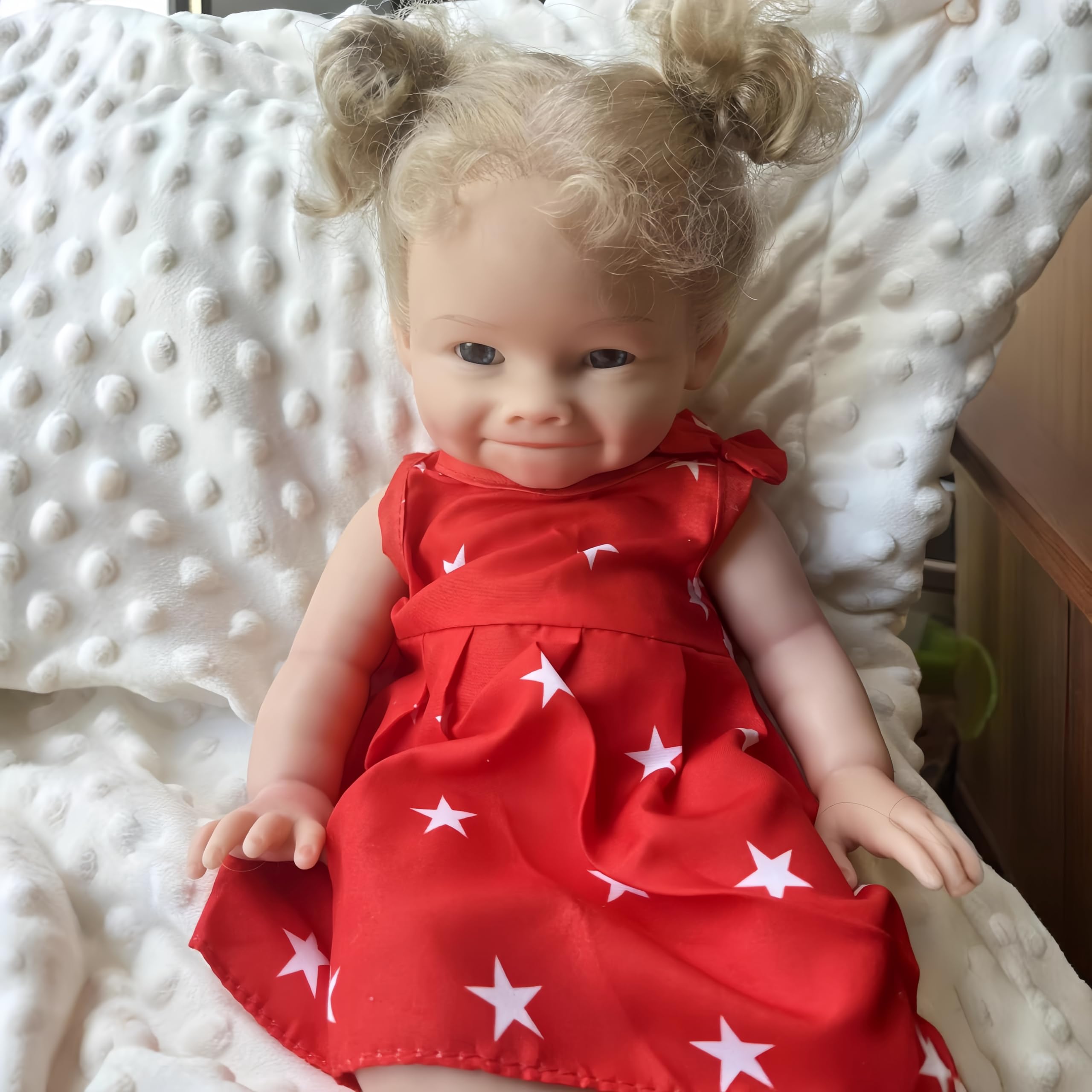AMITD Reborn Baby Dolls Silicone Full Body,13 inch Not Vinyl Dolls,Realistic Newborn Baby Doll,That Look Real (F)