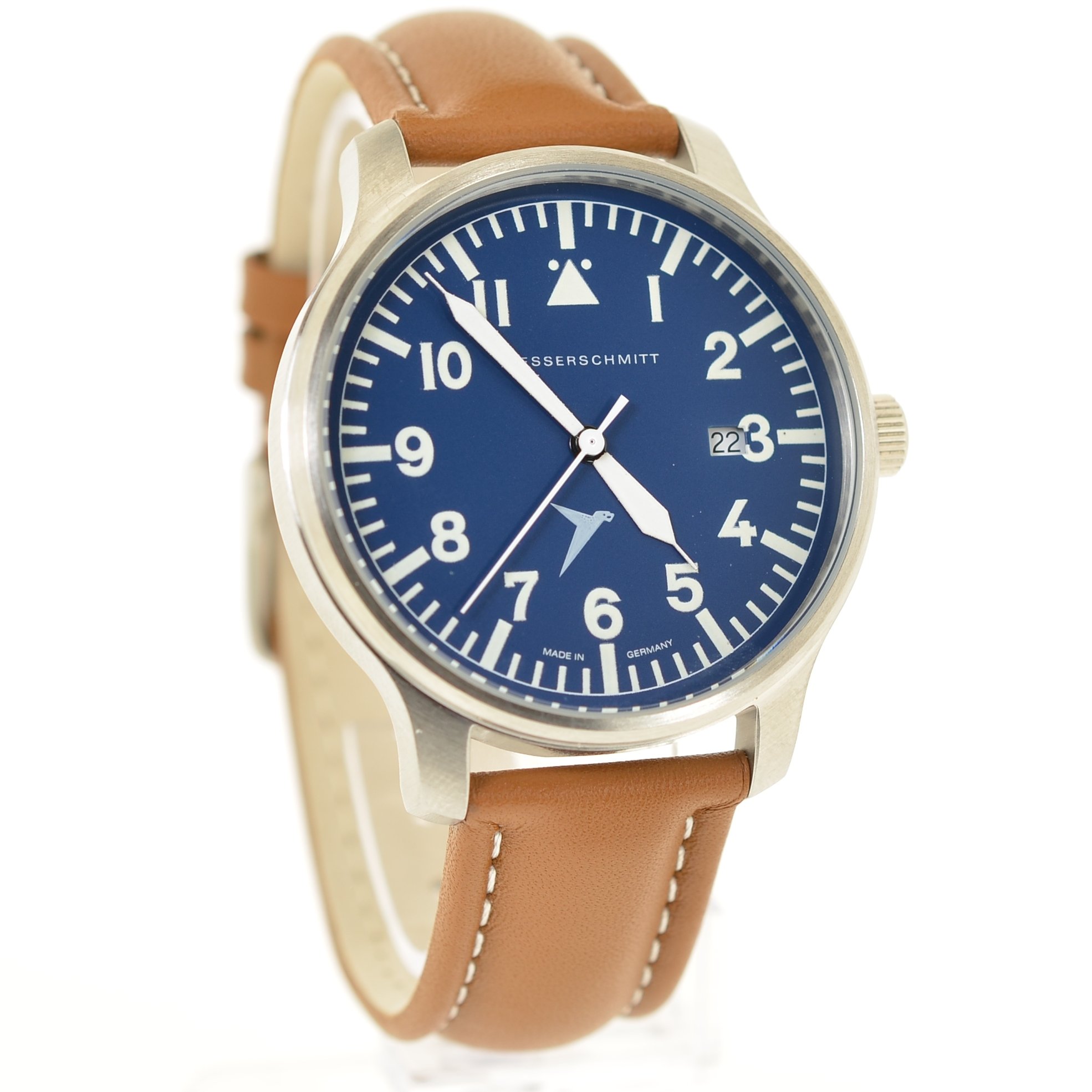 Messerschmitt ME-42B Blau Fliegeruhr ME-BLAUE42B