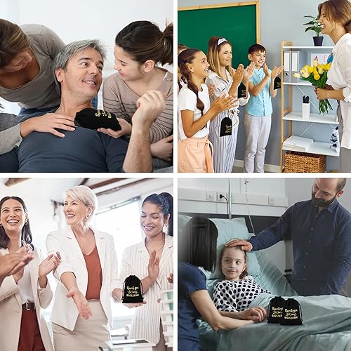 Miniatura 2 de Fumete 20 bolsas de regalo con cordón para empleados, compañeros de trabajo, colegas, bolsas de agradecimiento por ser impresionantes, bolsas de