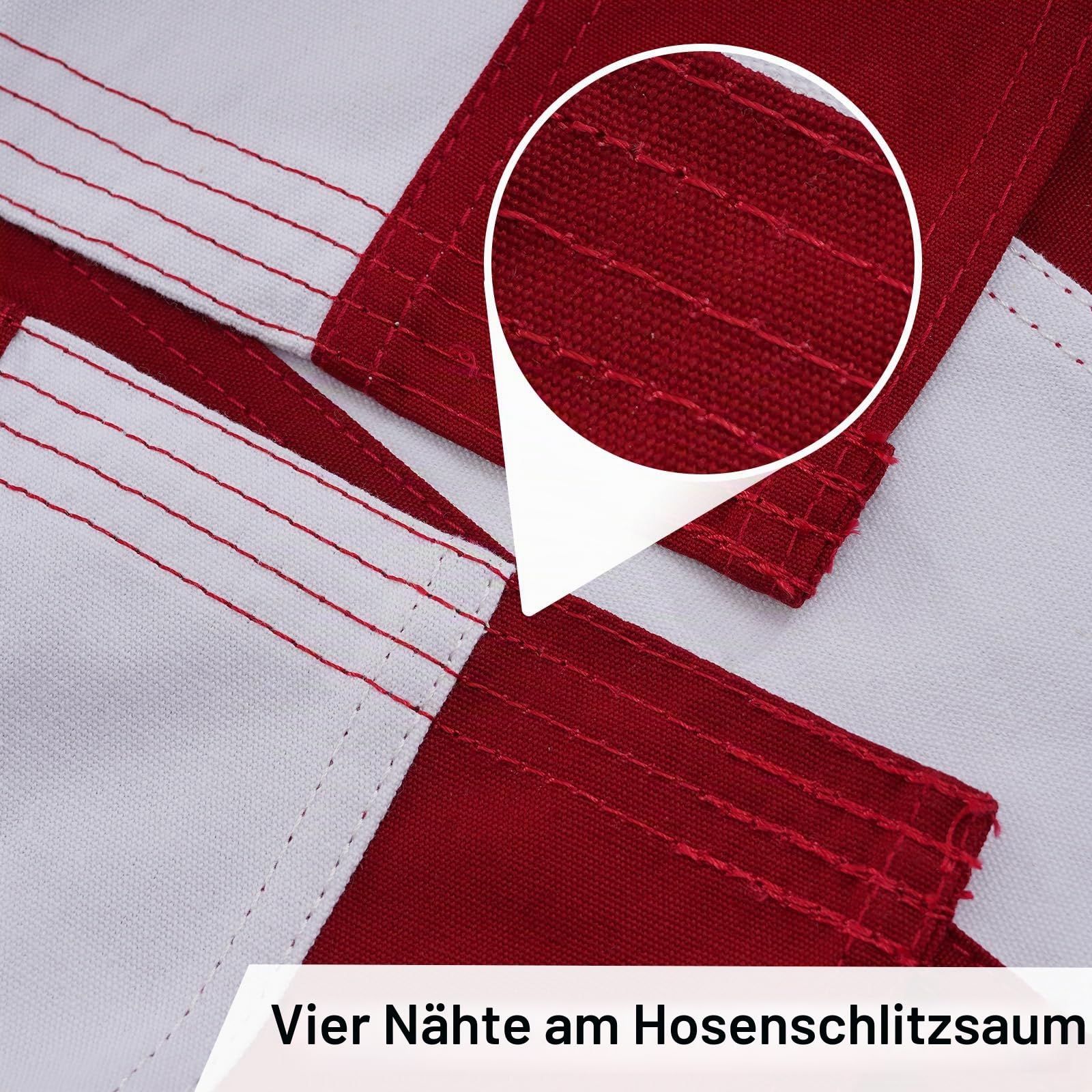 AMZFLAG Amerikanische Flagge aus Baumwolle, 90 x 152 cm, bestickt, 50 Sterne, USA-Flaggen mit 2 Messingösen, robuste USA-Flagge, weiches Baumwollmaterial für drinnen und draußen