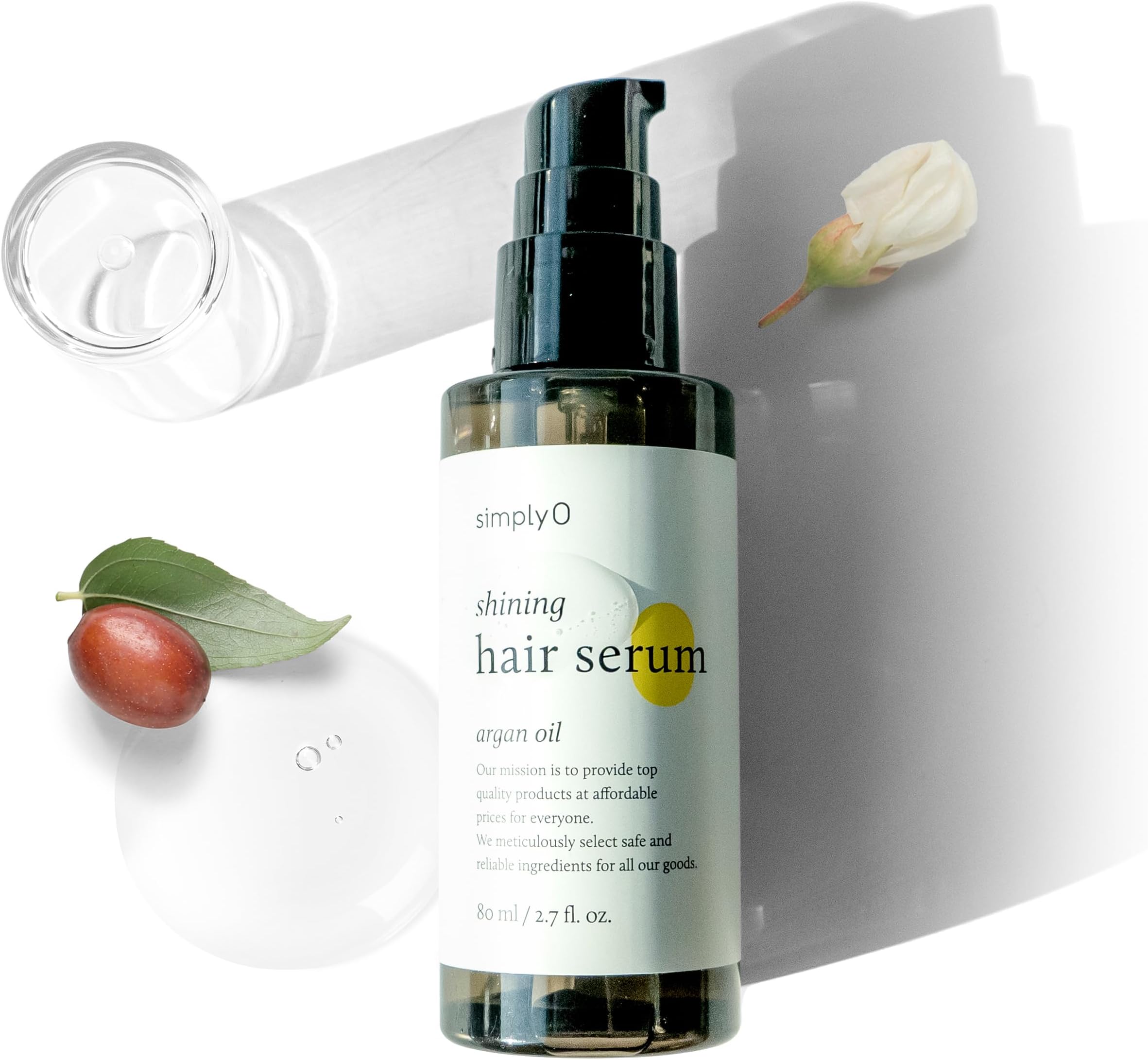 Evolution Argan Oil Serum For Hair Vitamin E Hair Serum To Soften Dry Hair