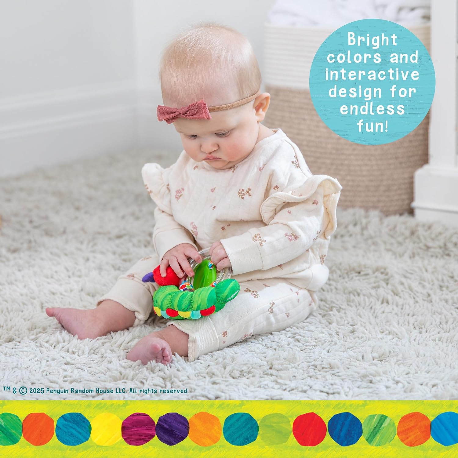 World of Eric Carle, The Very Hungry Caterpillar Ring Rattle