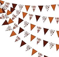 Vista 10 de Decoraciones de Fiesta Negras y Doradas de 30 Pies, Banderín de Lunares, Banner de Círculos de Papel con Puntos, Banderas Triangulares, Guirnalda