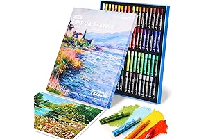 Arrtx Oil Pastels Set: 72 Vivid Colors for Artists