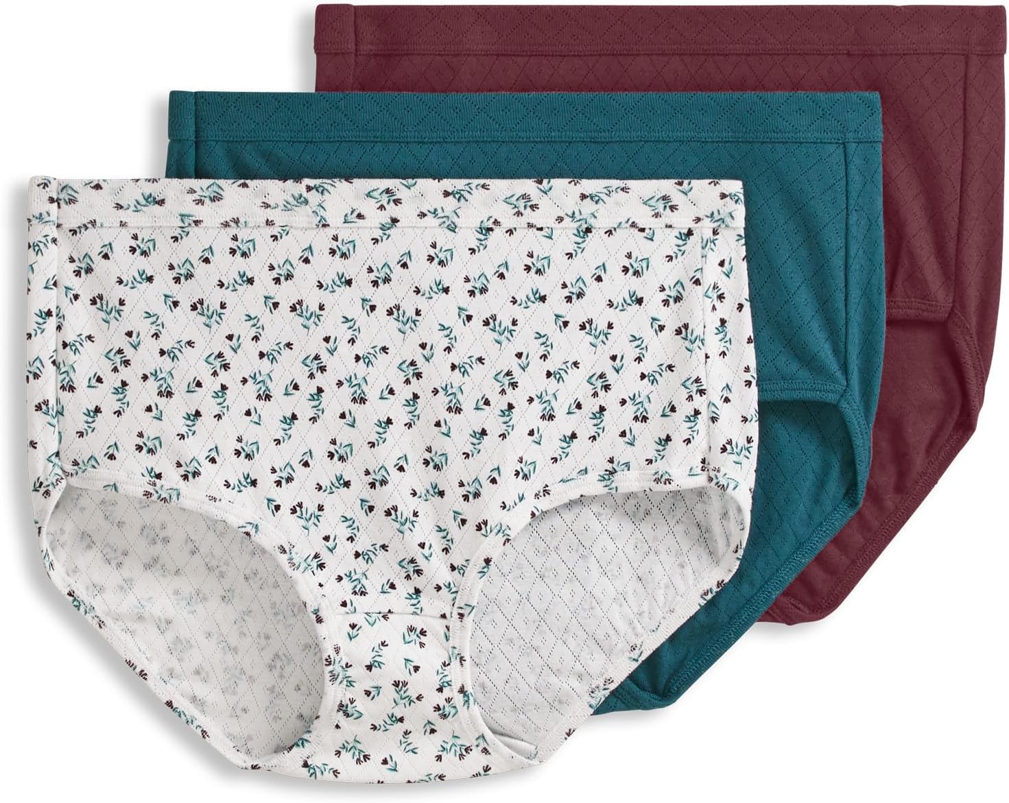 Jockey Women's Underwear Elance Breathe Brief - 3 Pack
