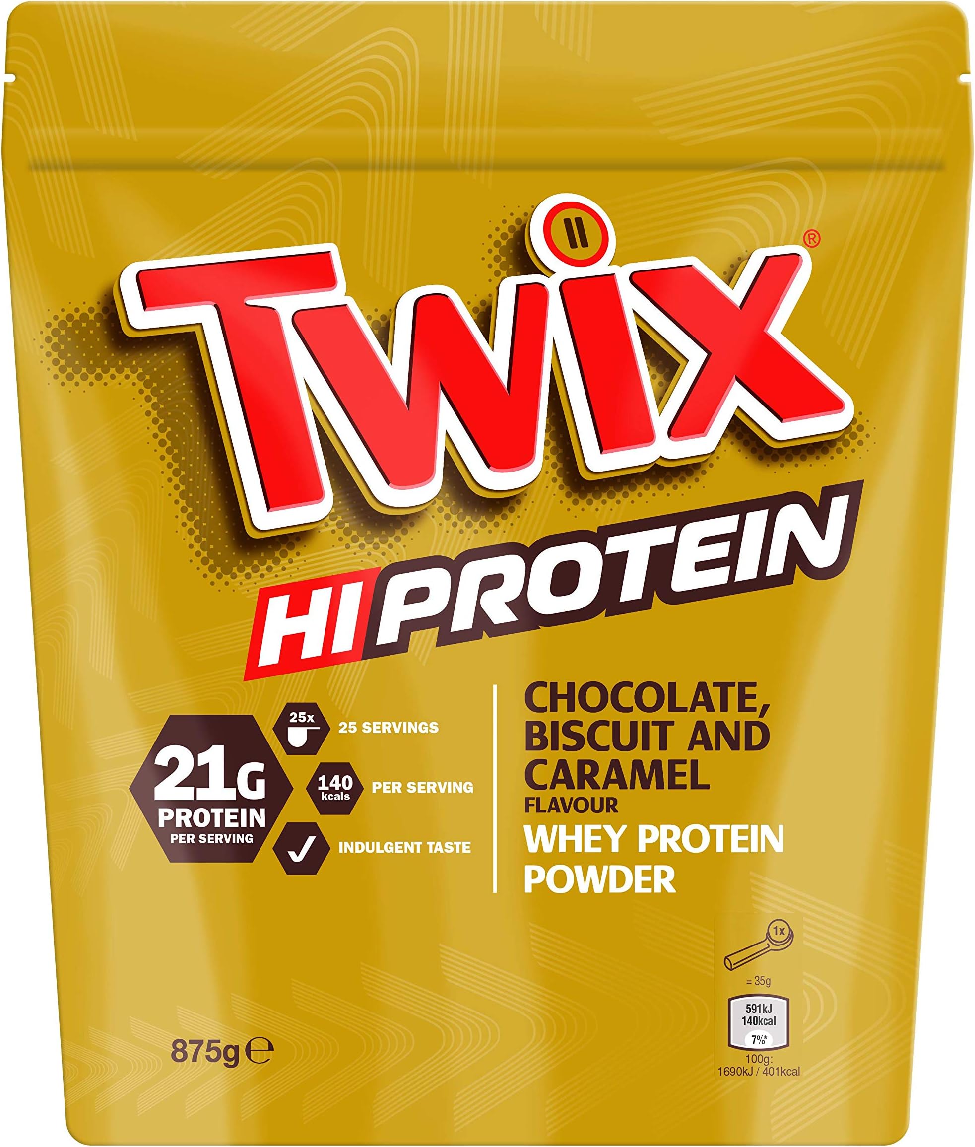Mars Protein Twix Protein Powder, 875 g, FID64796