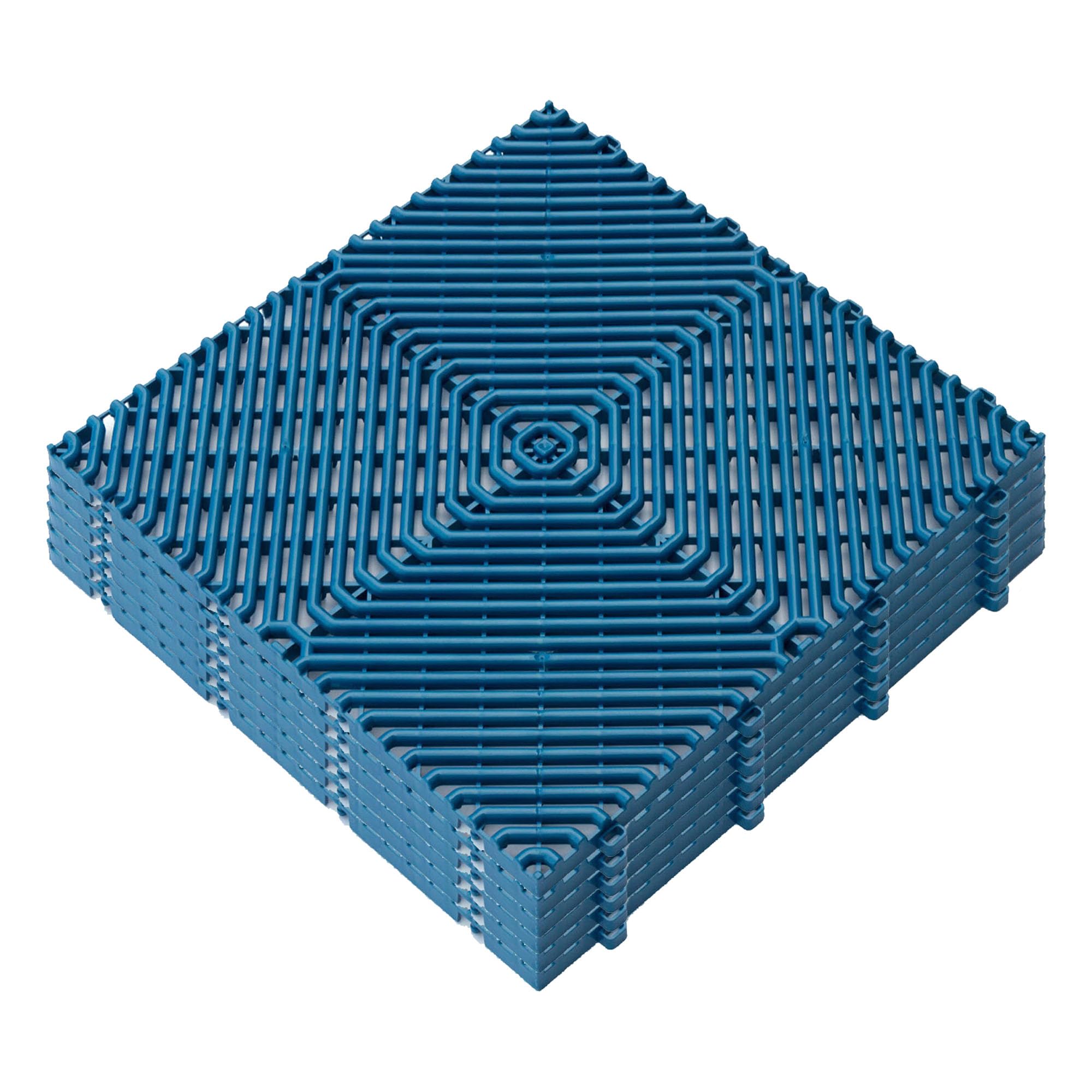 Pack de 6uds. de pavimento para Suelo Exterior colección ROMBO Azul - (1m²: 6,6 láminas/baldosas)