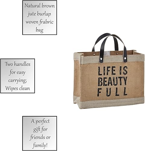 Miniatura 2 de Santa Barbara Design Studio Hold Everything Market - Bolsa de 13 x 10 pulgadas, color marrón natural