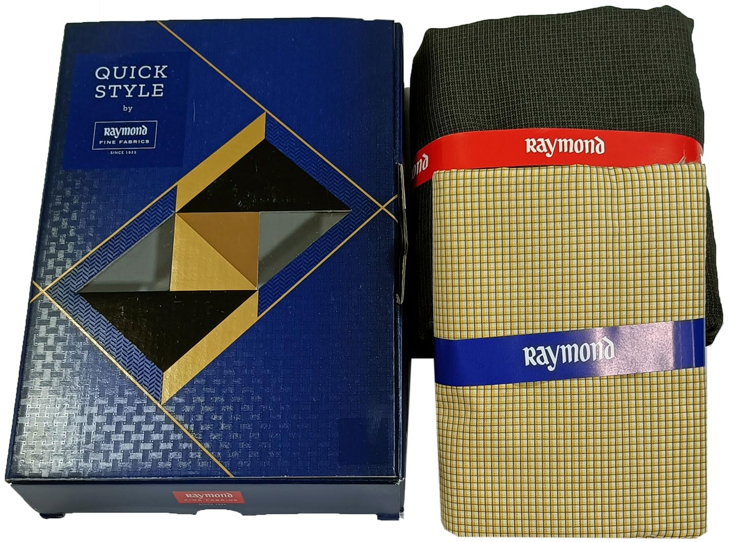 raymond fabrics Raymond Quick Style Men's Cotton Fabric Set, Checkered Pattern, Premium Formal Wear Collection-picture-37