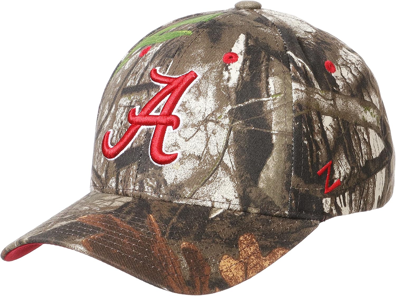 Zephyr mens Remington Hunting Camo Alabama Hat, Team Color, One Size US