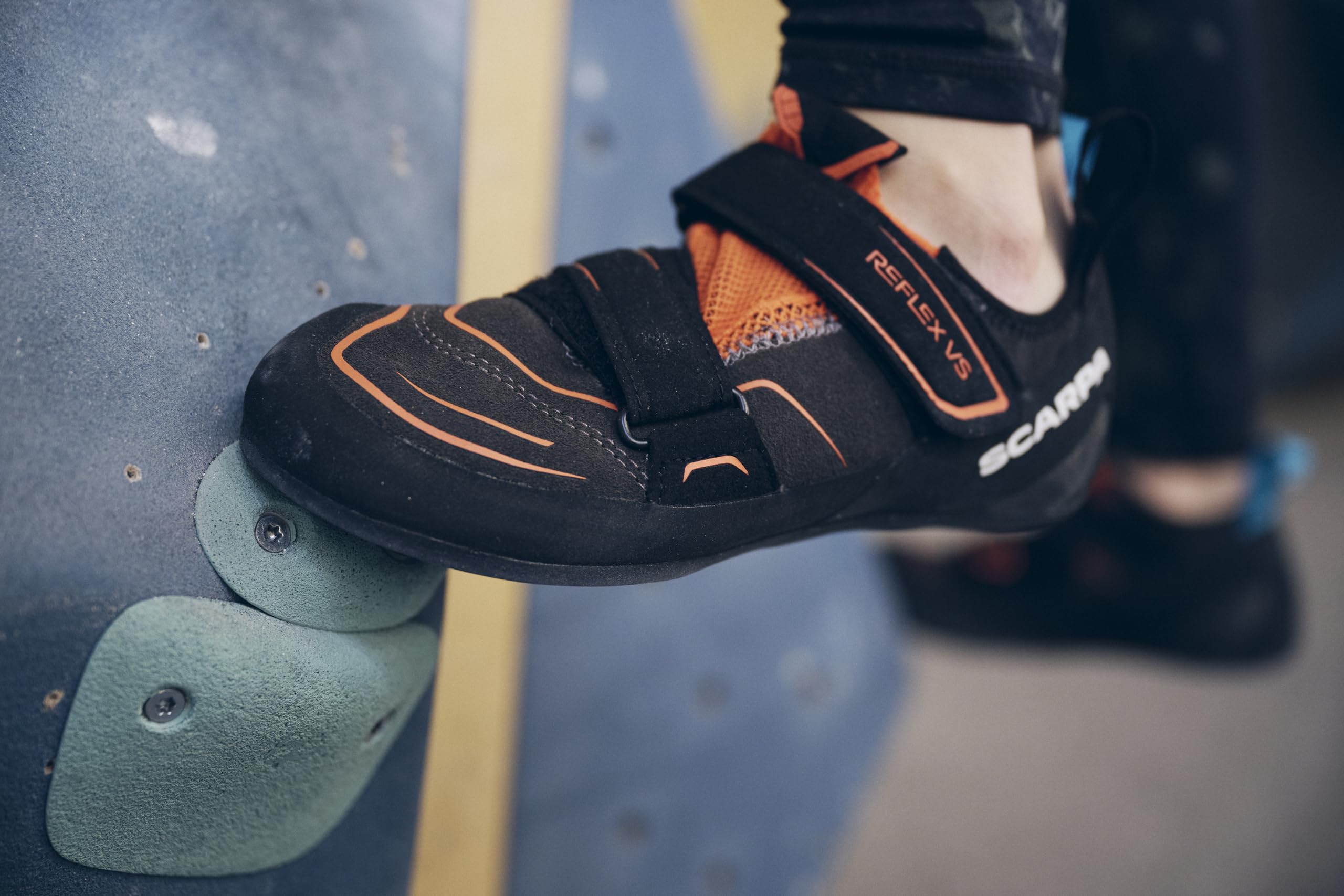 SCARPA Chaussures d'escalade pour homme Reflex VS débutant pour gym et escalade sportive