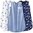Yoofoss Baby Sleep Sack 12-18 Months Baby Wearable Blanket 100% Organic Cotton 2-Way Zipper TOG 0.5 Toddler Sleeping Sack 3 Pack, Lightweight Sleep Sacks for Babies