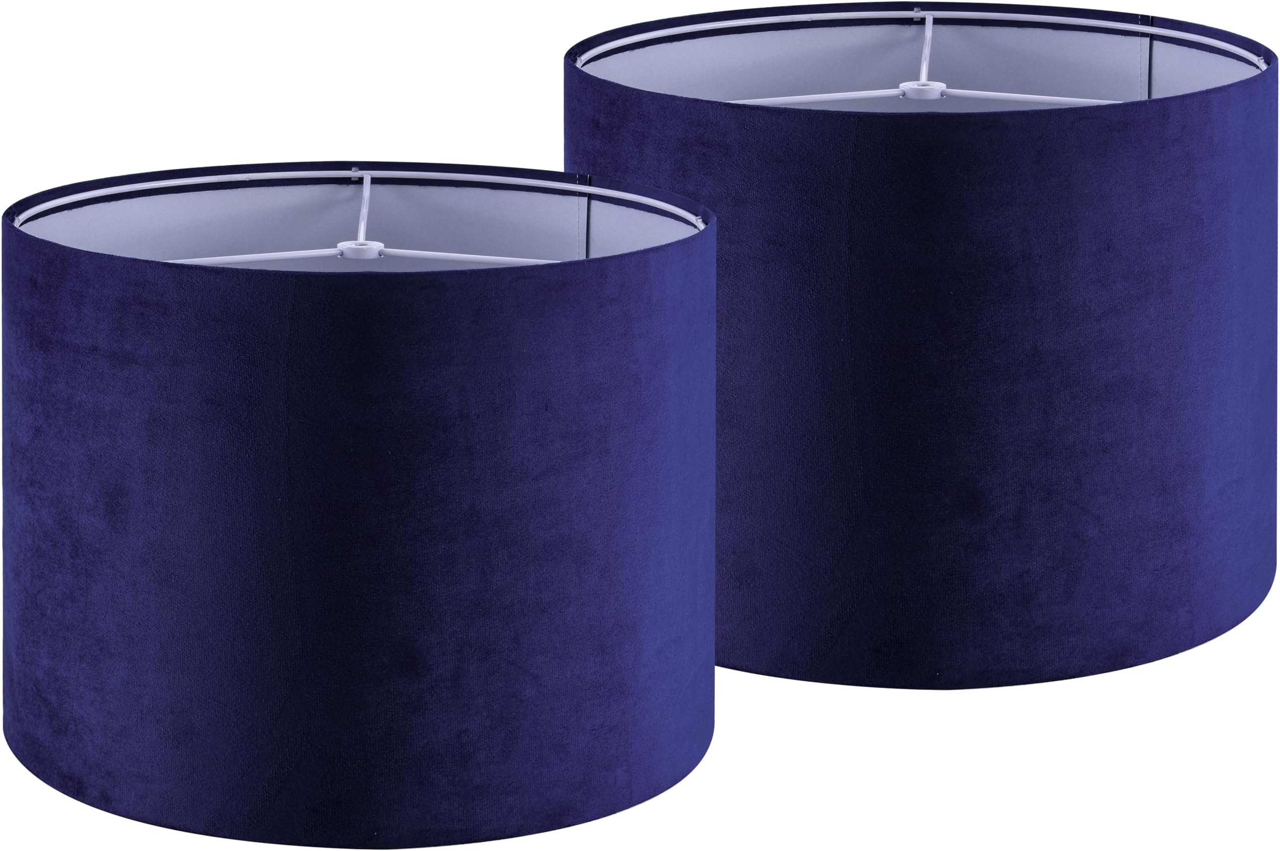 Ensemble De 2 Abat-jour En Forme De Tambour VEVOR, 13 Po Haut X 13 Po Bas X 10 Nbsp Po Haut Abat Jour Moyen En Lin Tambour Abat Jour De Rechange Pour Lampes De Table Suspendues Lin Clair