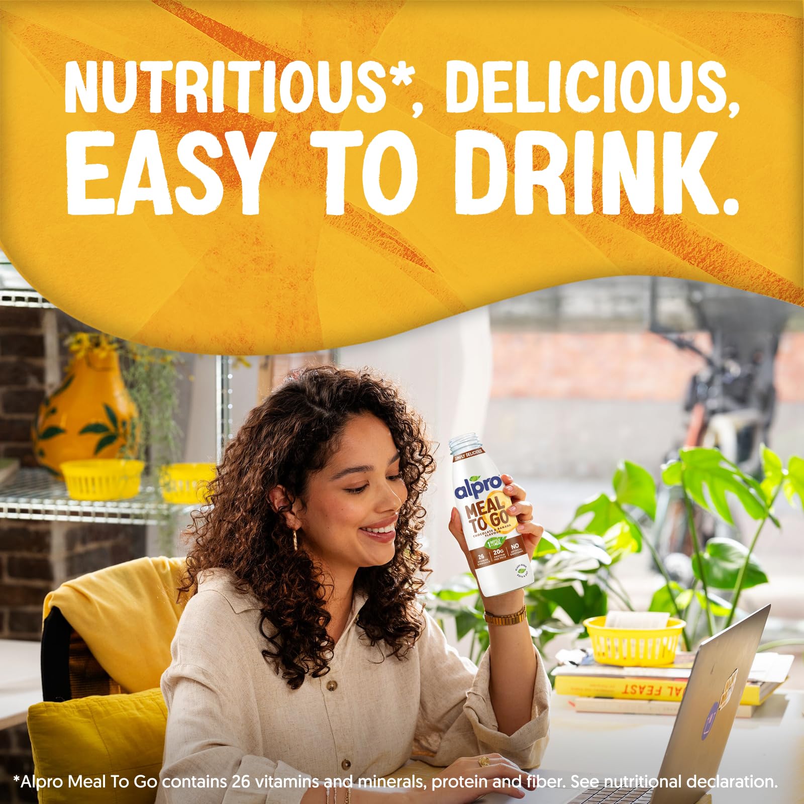 ALPRO Meal To Go Drink Choco-Banane 500ml 6 Stuks Multipack