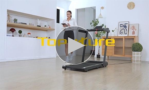 Tapis Roulant Elettrico Pieghevole 16 Km/h | 12 Programmi, Display LED, APP | Per Camminare E Correre A Casa