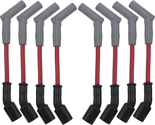 HINSON Red 45* Performance Spark Plug Wire Set LS1 LS2 LS3 LS6 LS7 LSA