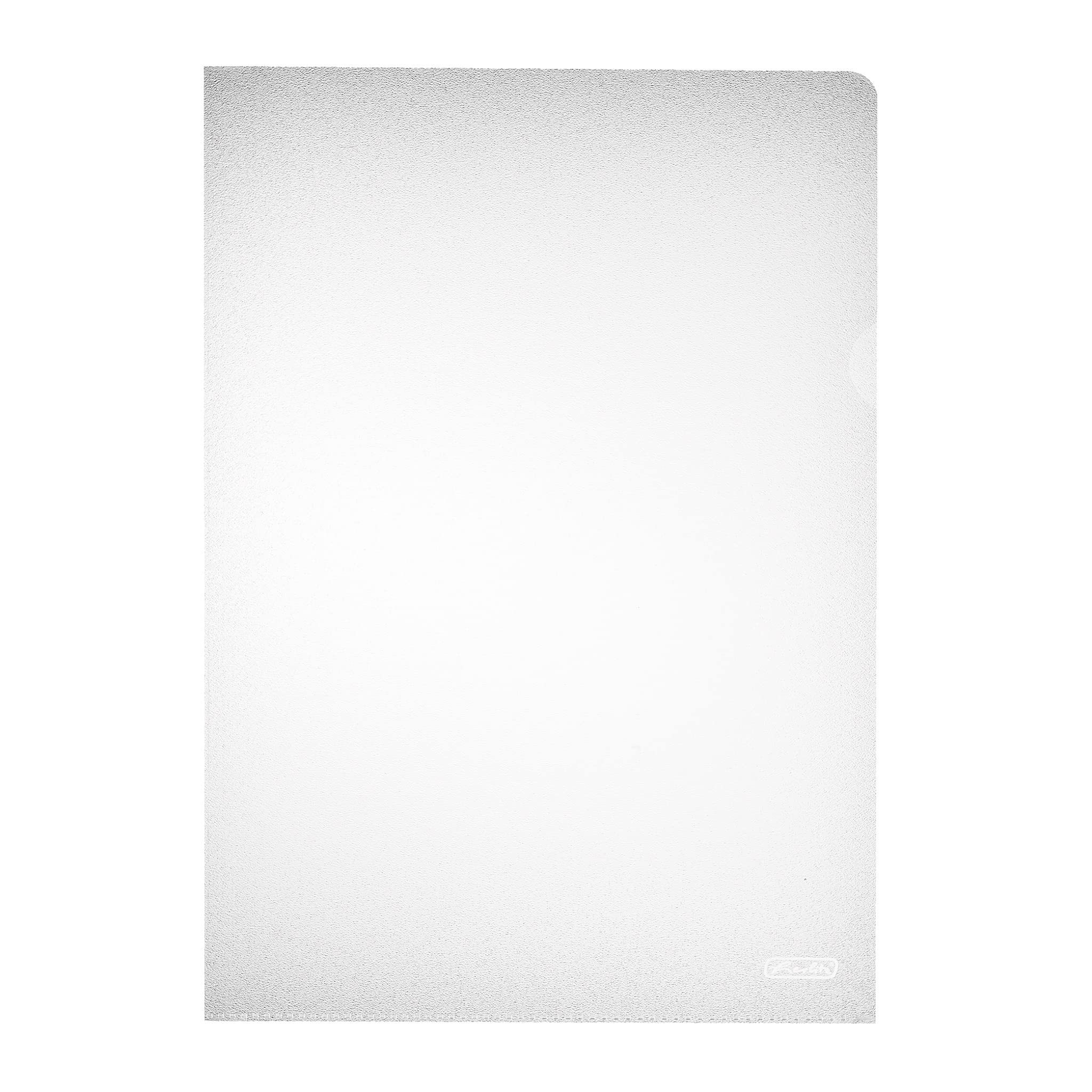 Herlitz 10843753 Aktenhülle A4 PP genarbt Eco., 1000er Packung, dokumentenecht