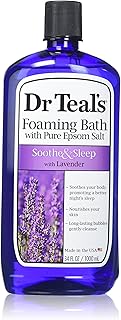 Dr. Teal's Foaming Bath, Lavender, 34 Fluid Ounce,Pack of 2