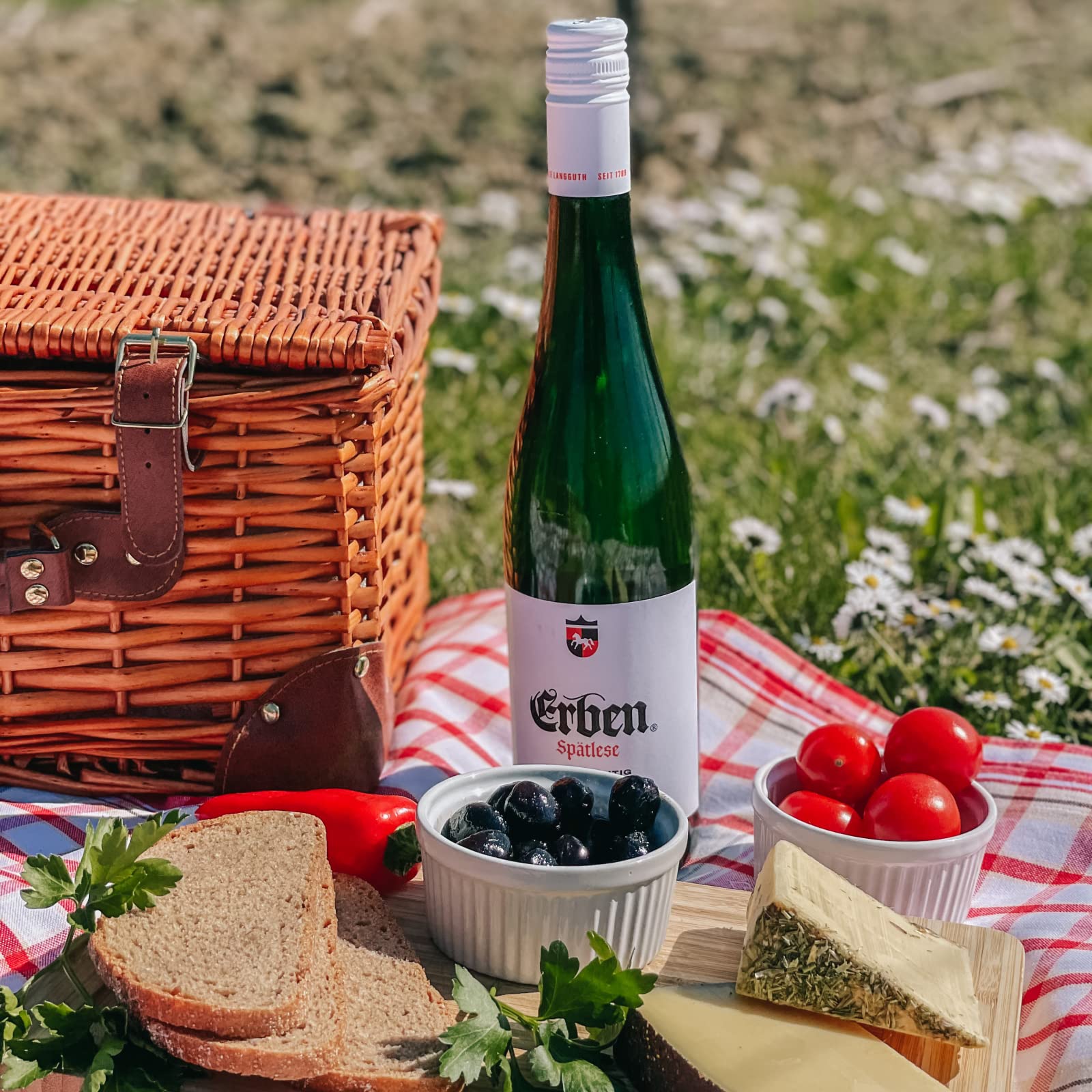 Erben Spätlese Feinfruchtig – Weißwein aus Deutschland – Prädikatswein – 6 x 0,75 l