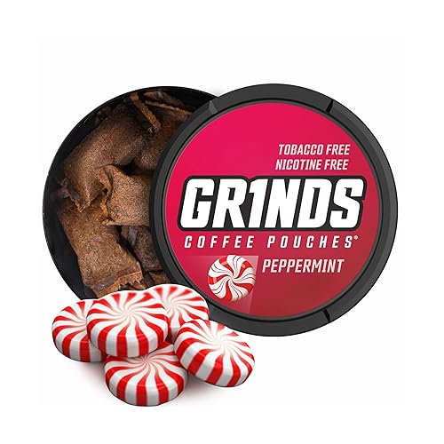 Miniatura 93 de Bolsas de café Grinds 3 latas de vainilla Sin tabaco, sin nicotina alternativa saludable 18 bolsas por lata