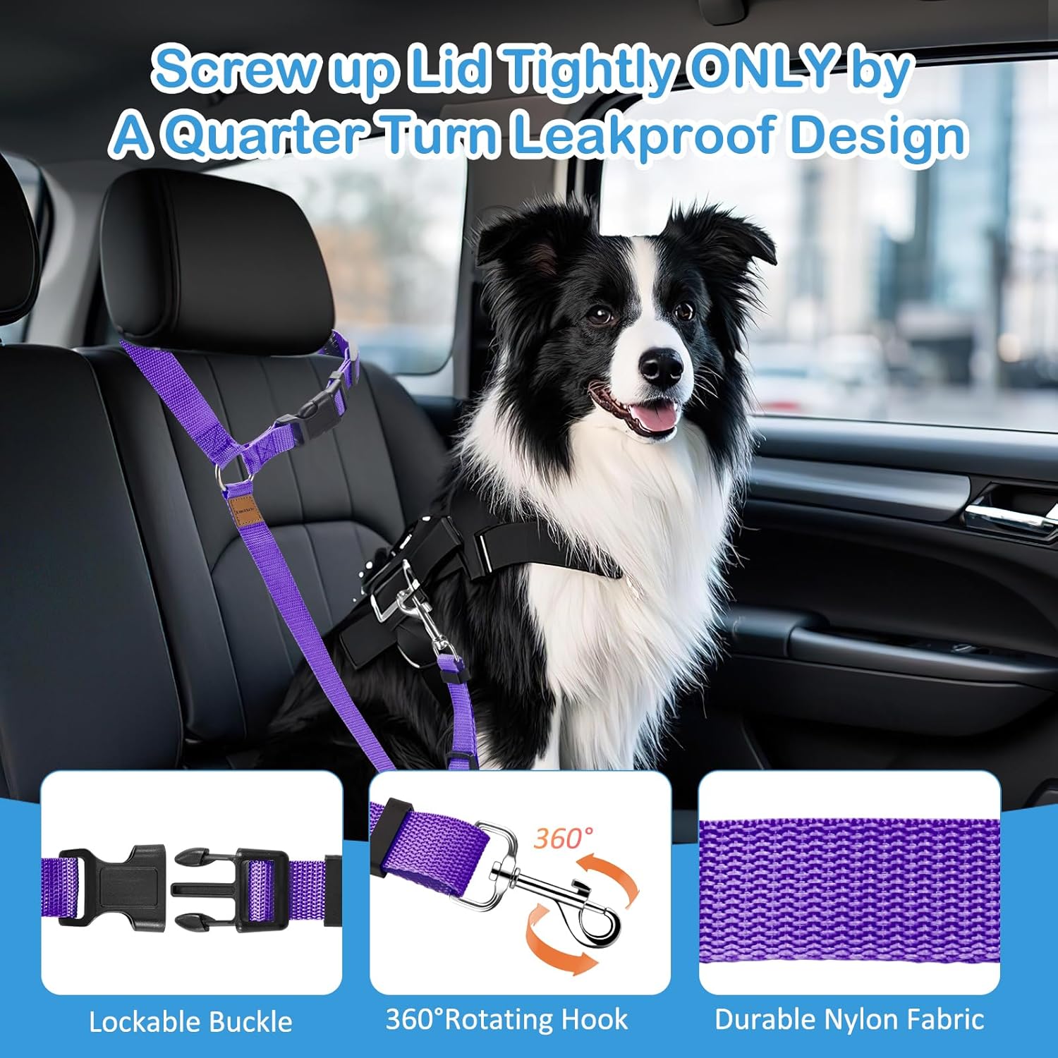 Secure Your Pup: The Ultimate 3 Pack Dog Seat Belt Review!