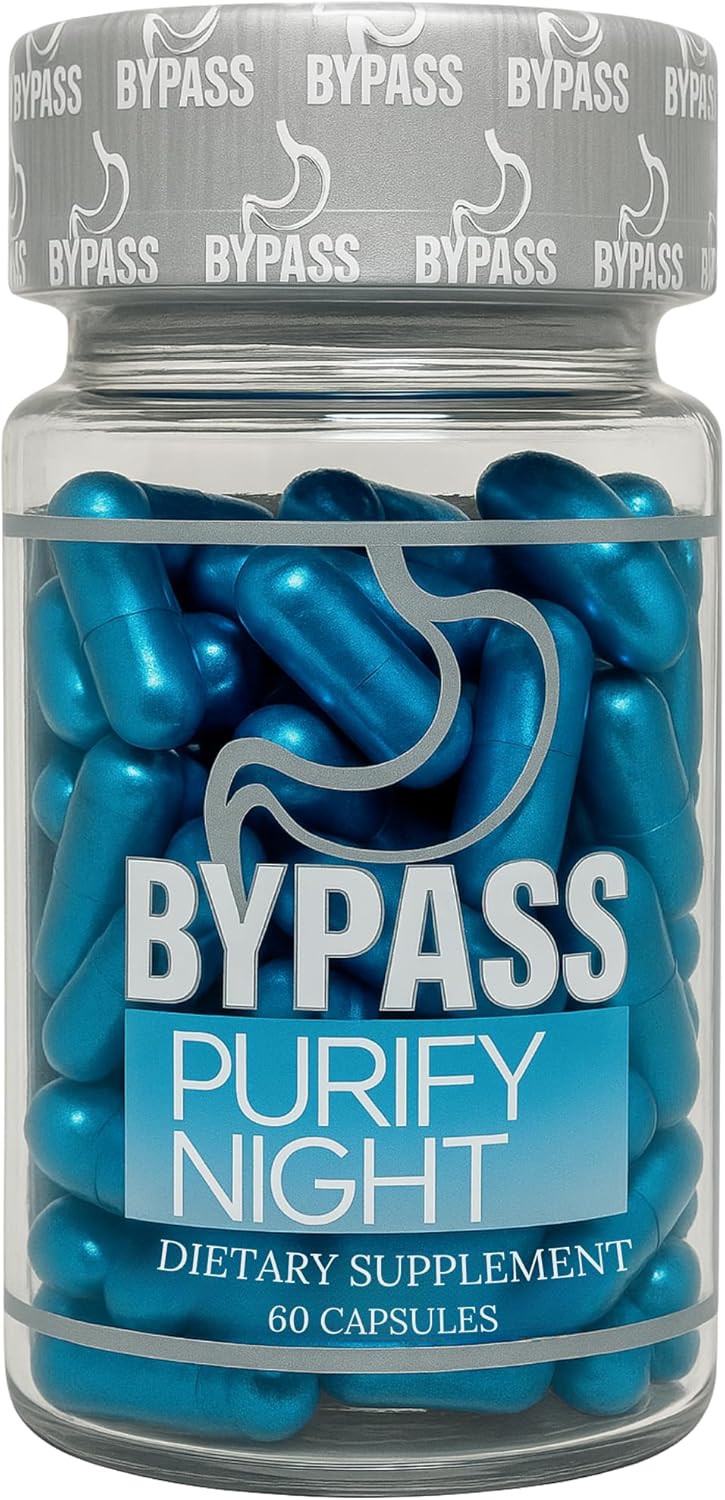 Bypass Purify Night & Bypass Select Capsules Bundle – Dietary Supplement, Capsules – Purify Night 60 Count + Select 30 Count
