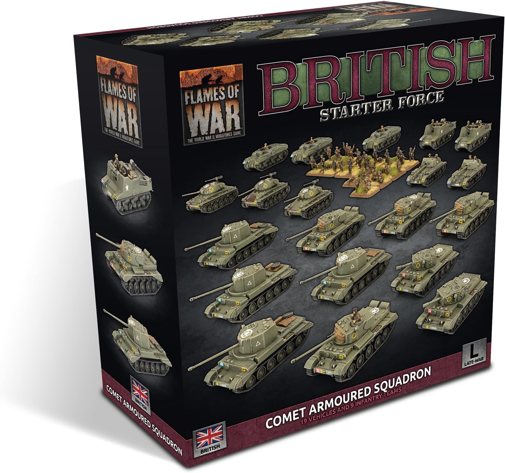 Flames of War Comet Armoured Squadron