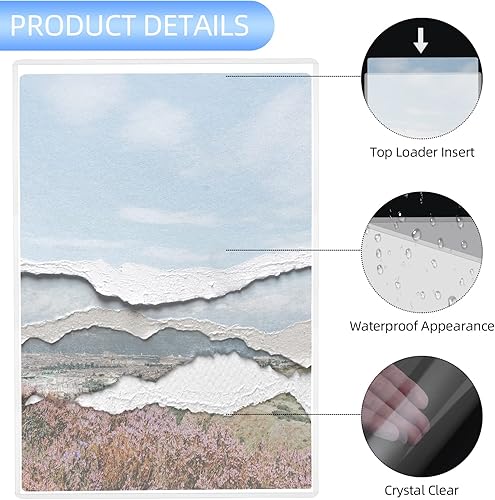 Miniatura 3 de Paquete de 5 protectores de póster de 18 x 24 pulgadas, protectores rígidos transparentes de impresión resistentes para cargadores superiores,