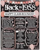 Vista 296 de Lone Star Art 66ª Reunión de Graduados (Sesenta y seis) Decoración en Oro - Recordando El Año - Clase de 1959 - Póster Sin Marco de 11x14 - Globos