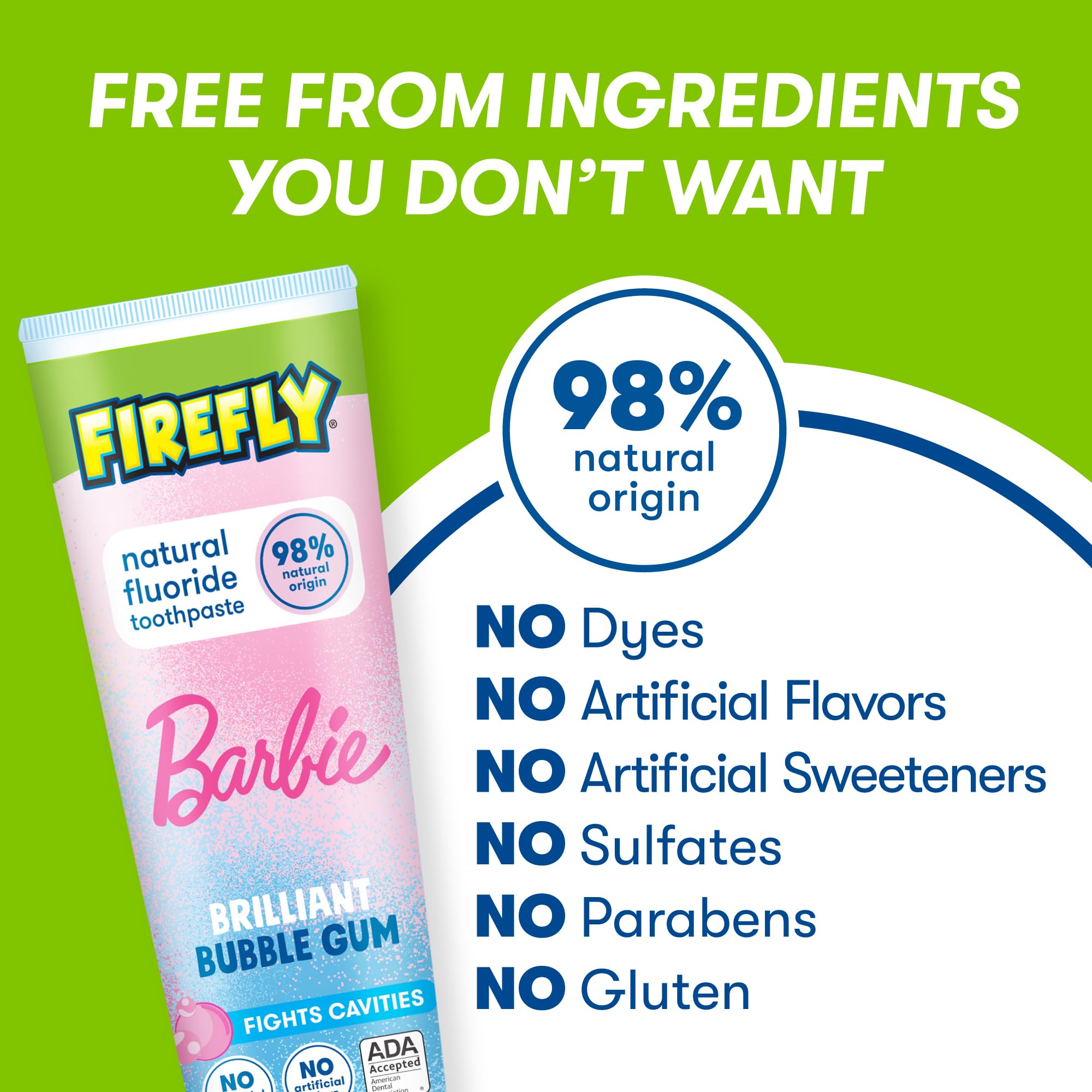 Snapklik.com : Firefly Kids Anticavity Natural Fluoride Toothpaste