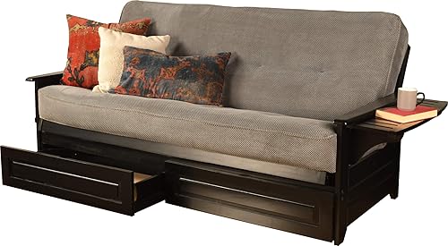 Miniatura 2 de Kodiak Furniture Phoenix - Juego de futón, Madera, Colchón Marmont Thunder