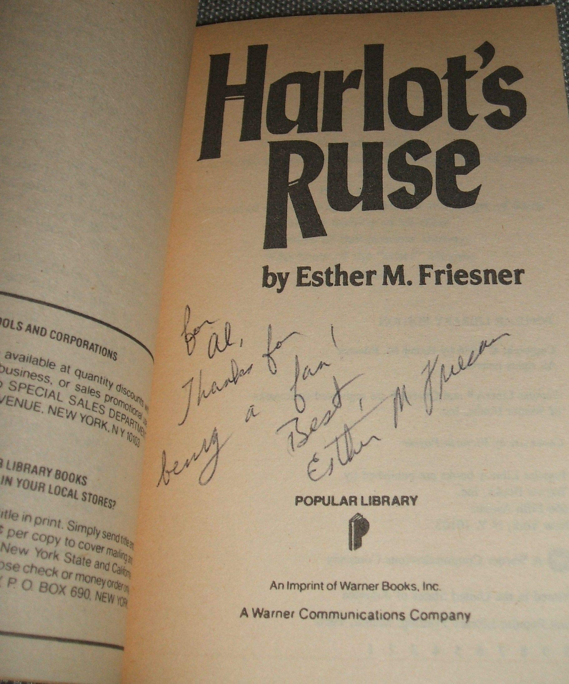 Buy Harlot's Ruse — BookShops.in