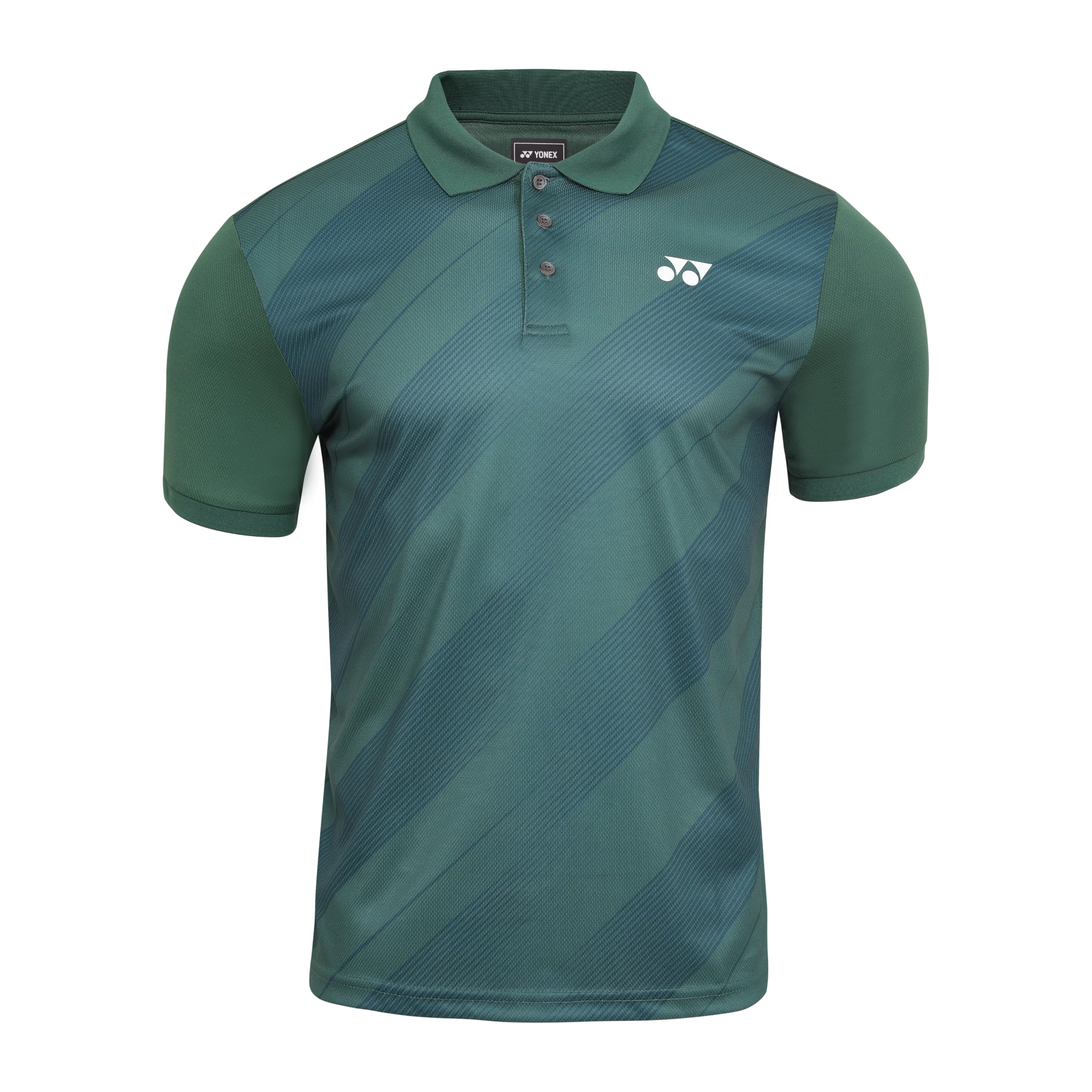 yonex badminton apparel tshirt polo m 2976 dark green s/8903224504922