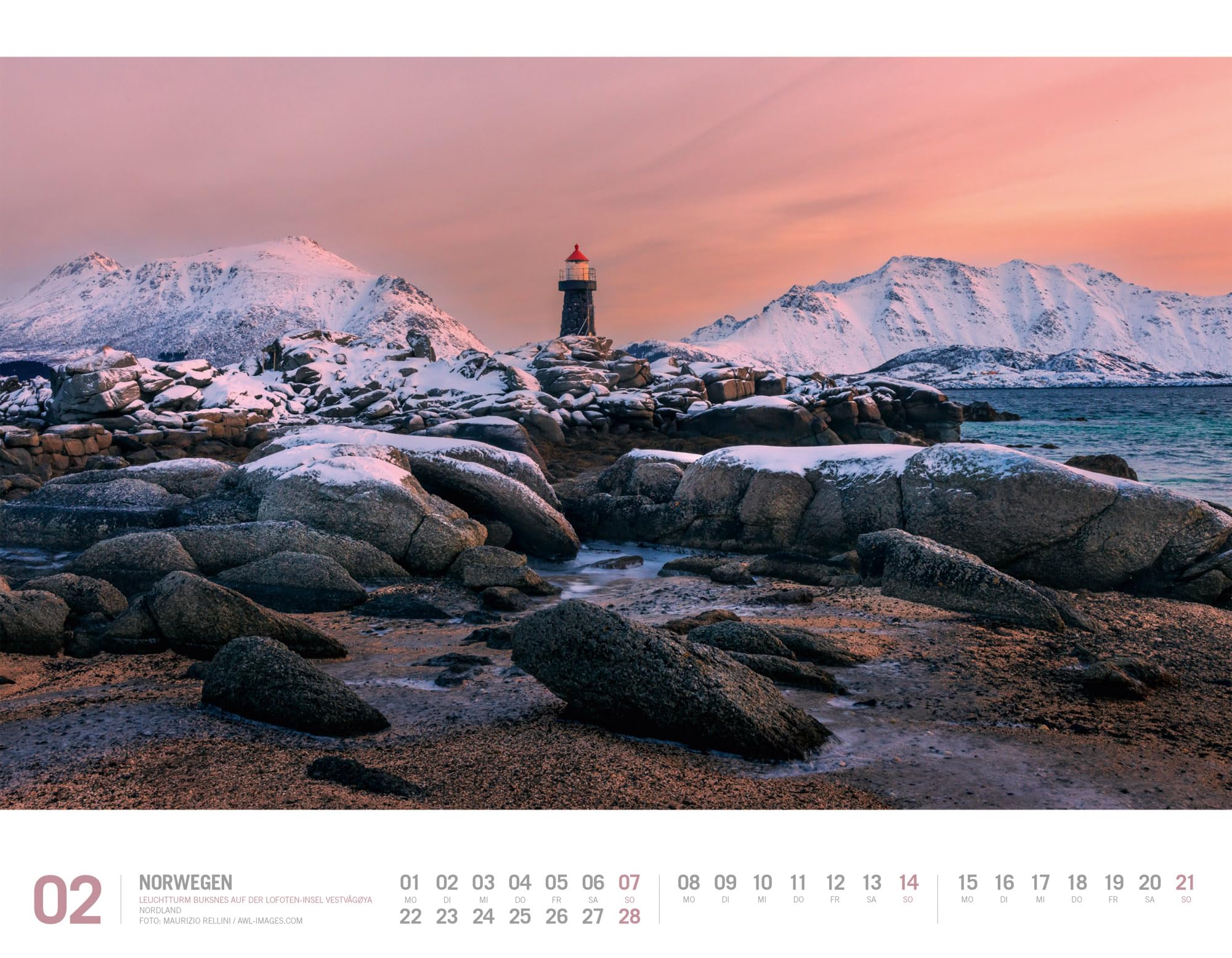 Norwegen Kalender 2027 | Unterwegs zwischen Fjordland und Nordkap | Imposanter Reise-Kalender im großen Querformat (54x42 cm) | Skandinavien