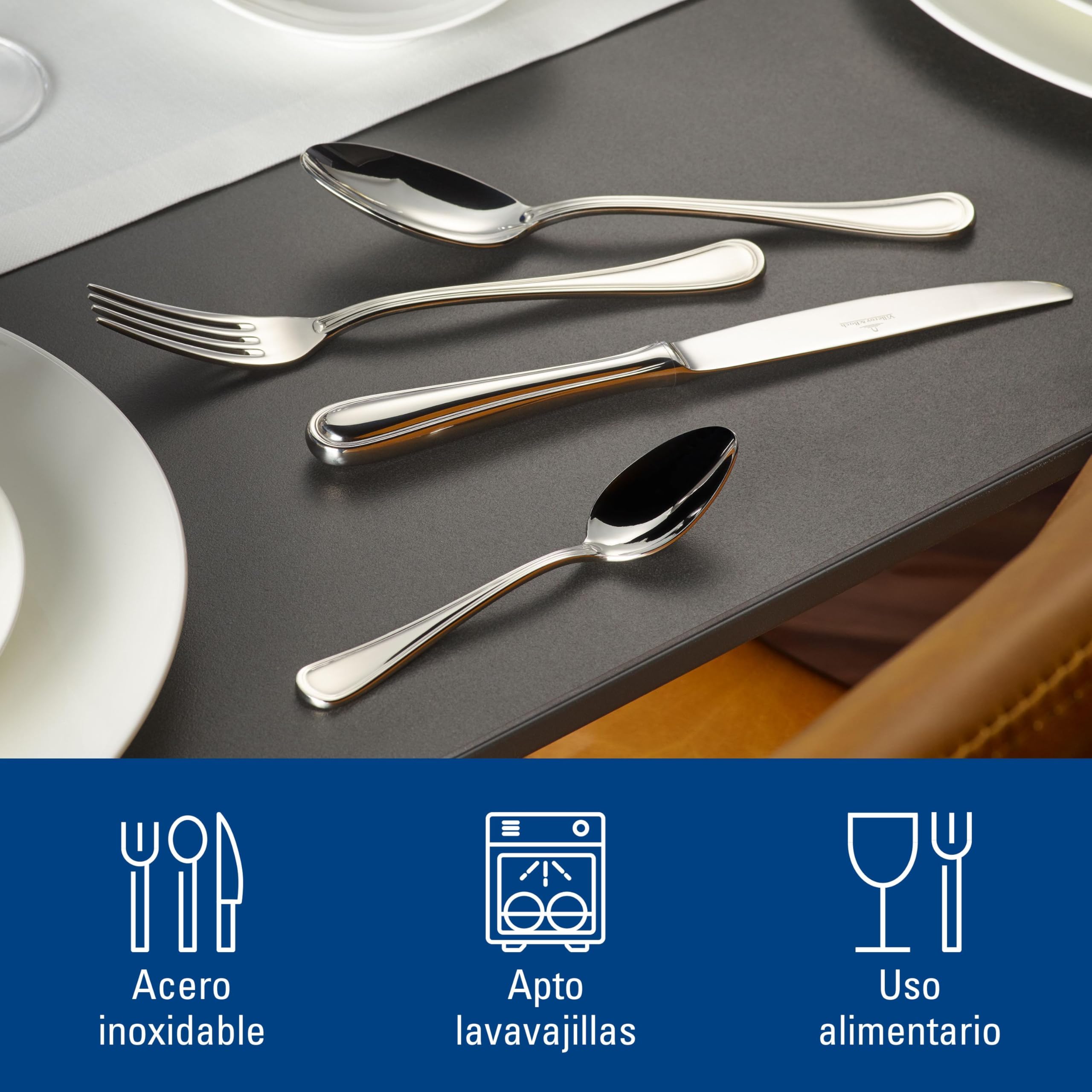Villeroy & Boch Neufaden Merlemont Cubertería, 38x27x6cm